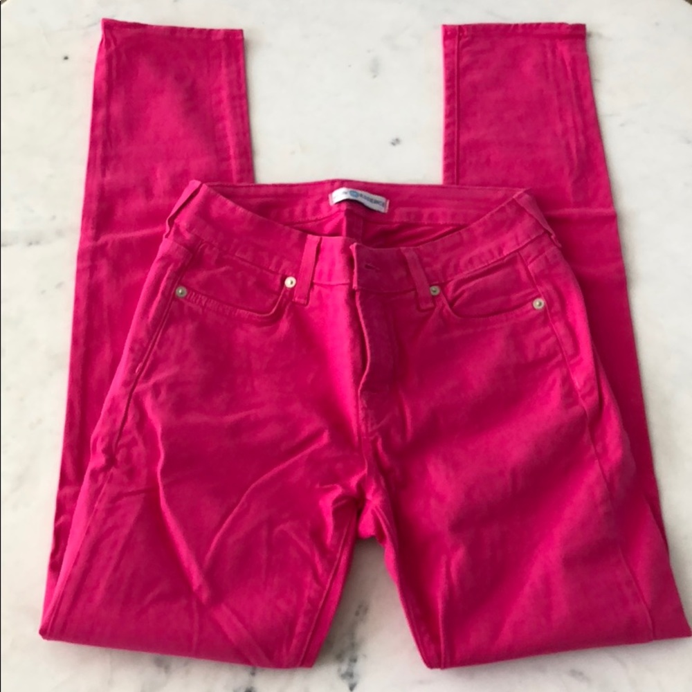 Bright pink Blue Essence pants